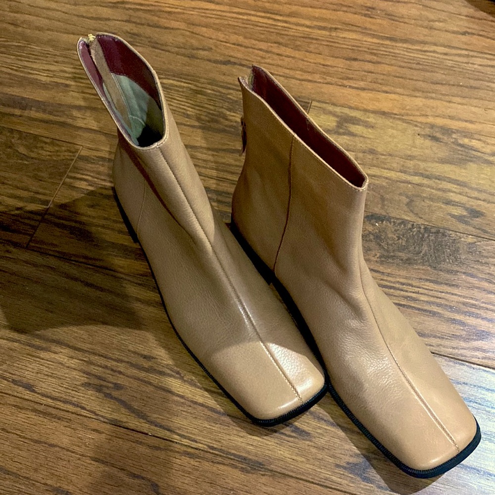 Unisa Faux Leather Boots, Size 8
